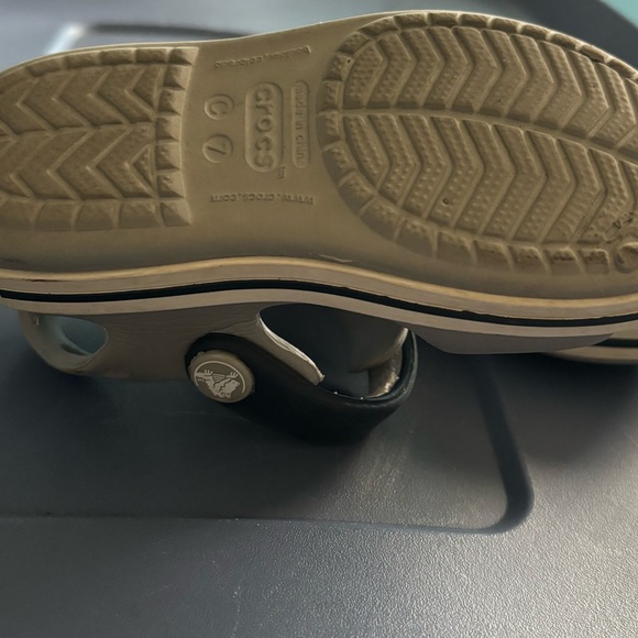 Crocs bands Sandals light gray Navy toddler Size C7(US) - Picture 8 of 11